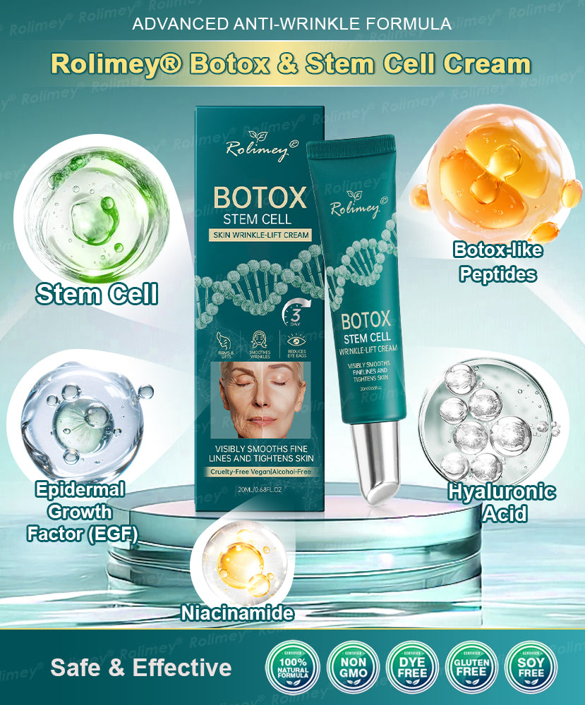 Rolimey® Botox & Stem Cell Wrinkle-Lift Tightening Cream