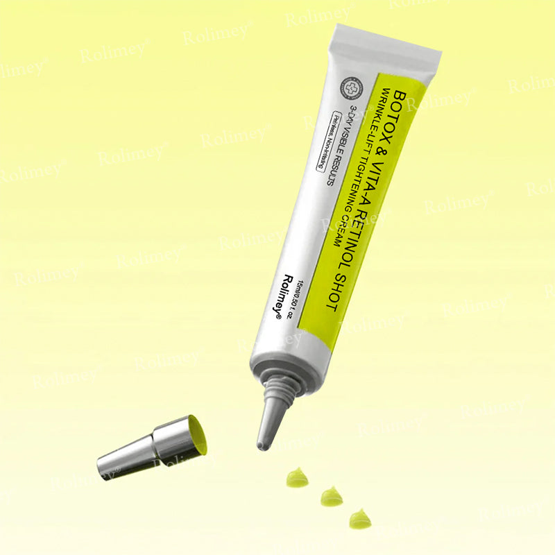 👍Rolimey® Botox & Vita-A Retinol Shot Wrinkle-Lift Tightening Cream
