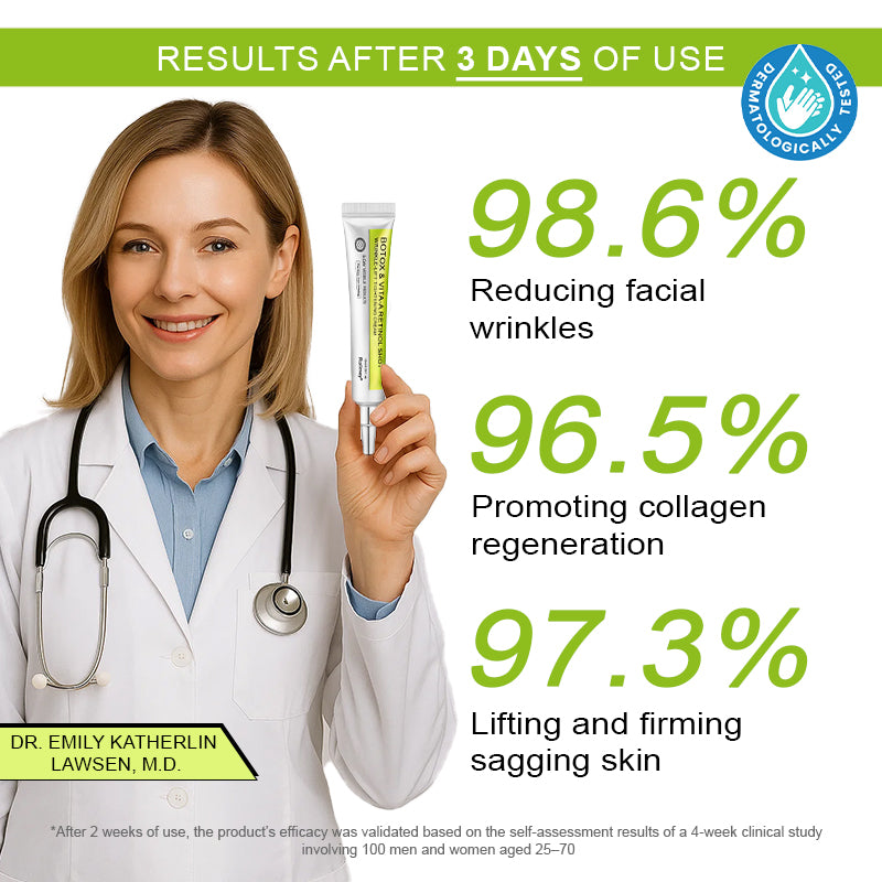 ✨👨‍⚕️Made and shipped from the UK 💫Rolimey® Botox & Vita-A Retinol Shot Wrinkle-Lift Tightening cream - Last Day Promotion 70% OFF