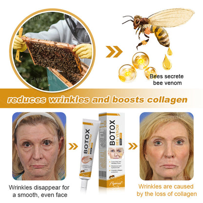 ✨🍀Made and shipped from the UK ✅Flysmus® Botox Bee Venom Wrinkle Removal Cream-Last Day Promotion 70% OFF