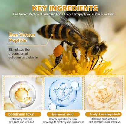 ✨🍀Made and shipped from the UK ✅Flysmus® Botox Bee Venom Wrinkle Removal Cream-Last Day Promotion 70% OFF