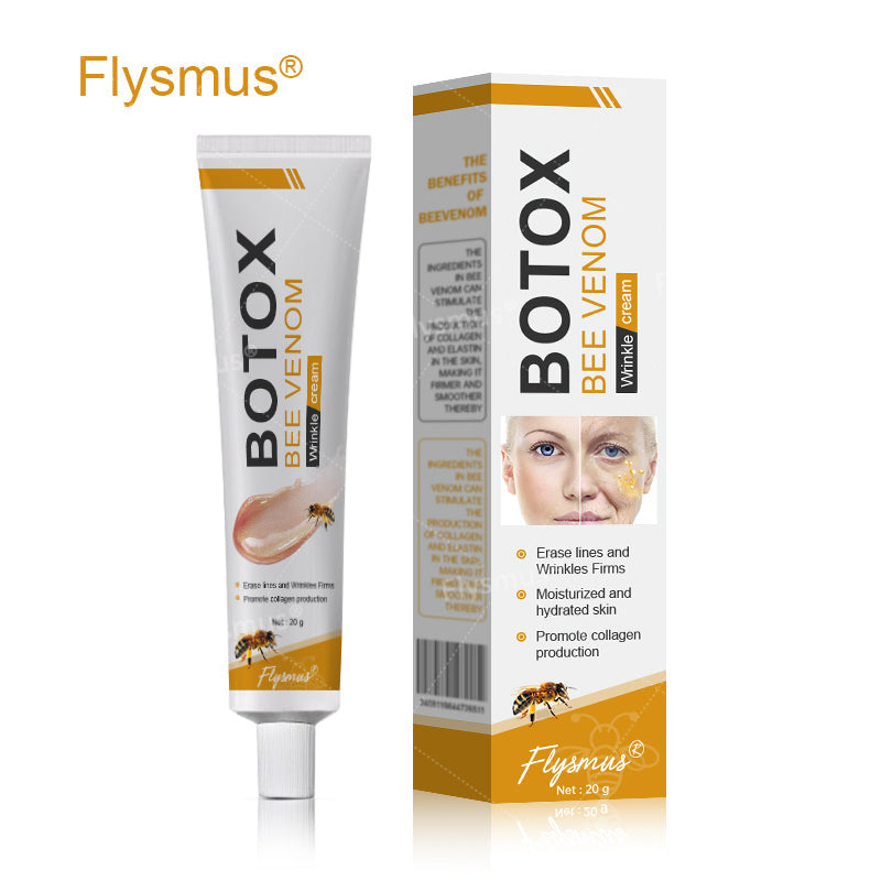 ✨🍀Made and shipped from the UK ✅Flysmus® Botox Bee Venom Wrinkle Removal Cream-Last Day Promotion 70% OFF