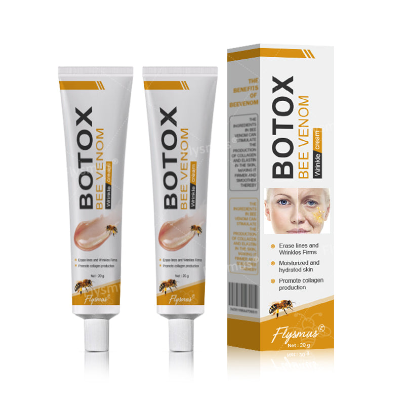 ✨🍀Made and shipped from the UK ✅Flysmus® Botox Bee Venom Wrinkle Removal Cream-Last Day Promotion 70% OFF